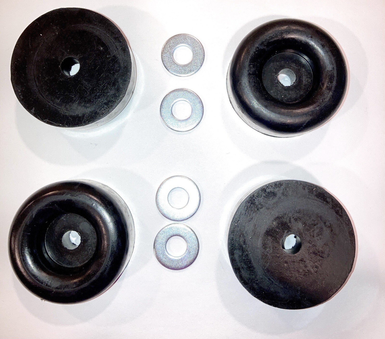4 Large Rubber Feet/Bumpers For Pressure Washer, Air Compressor