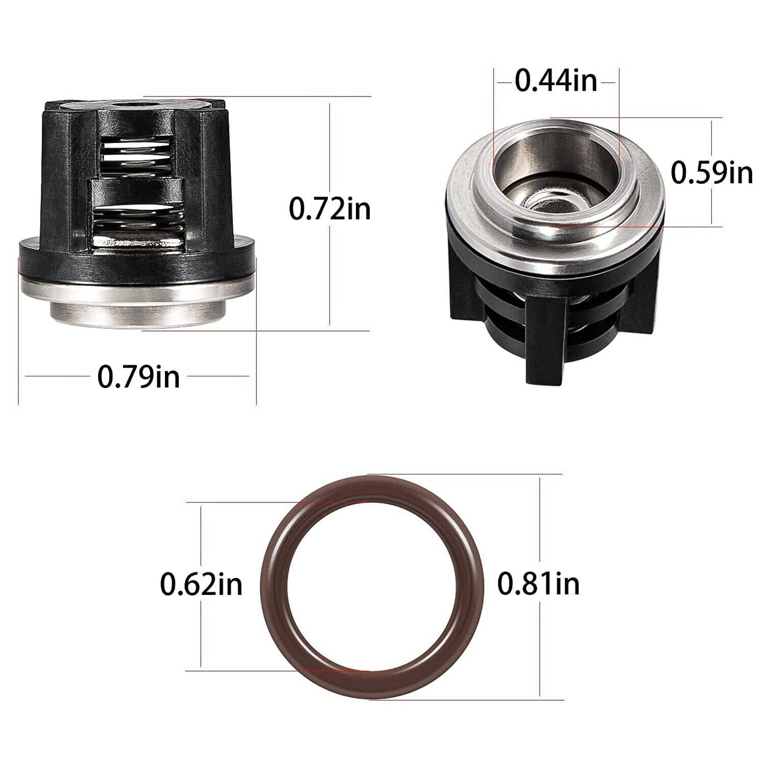 AR1828 Check Valve Kit & AR1857 Pressure Washer Packing Kit for Annovi Reverberi