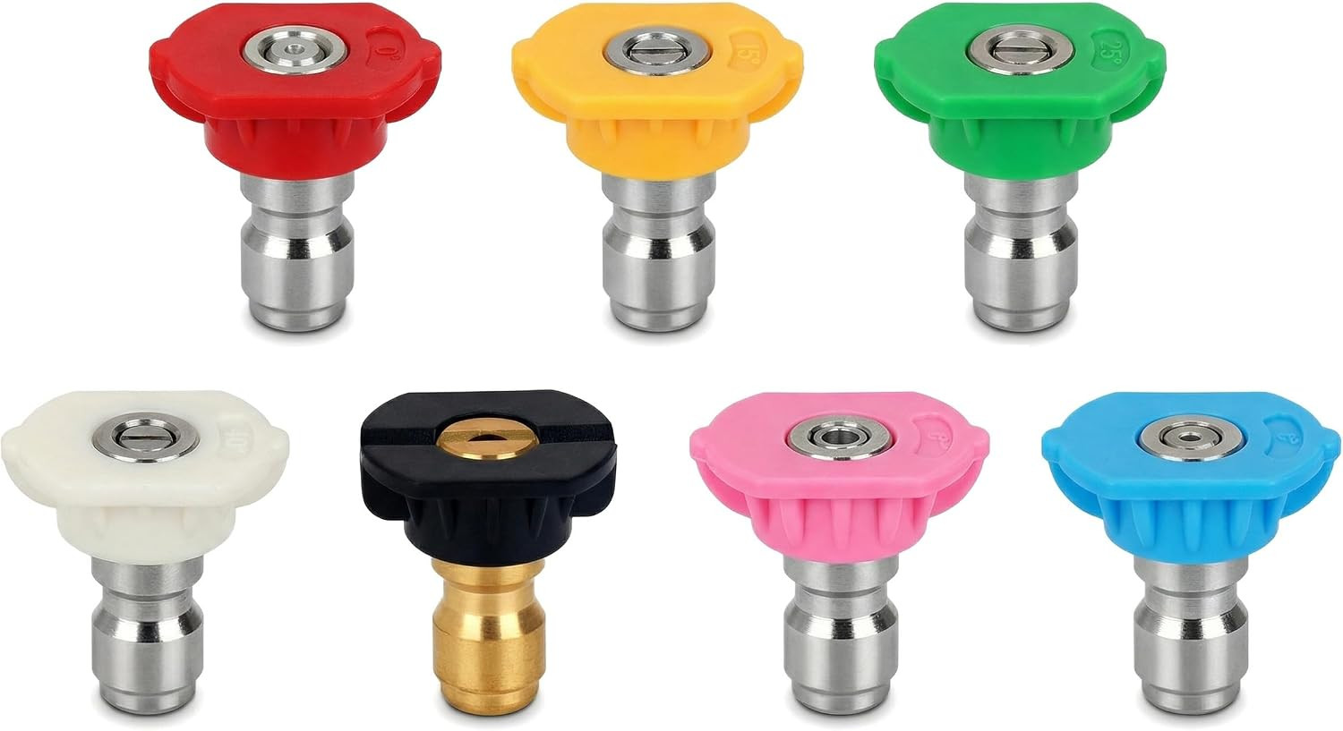 2000 PSI Pressure Washer Nozzles, Replacement for Greenworks Cleaning 5201502