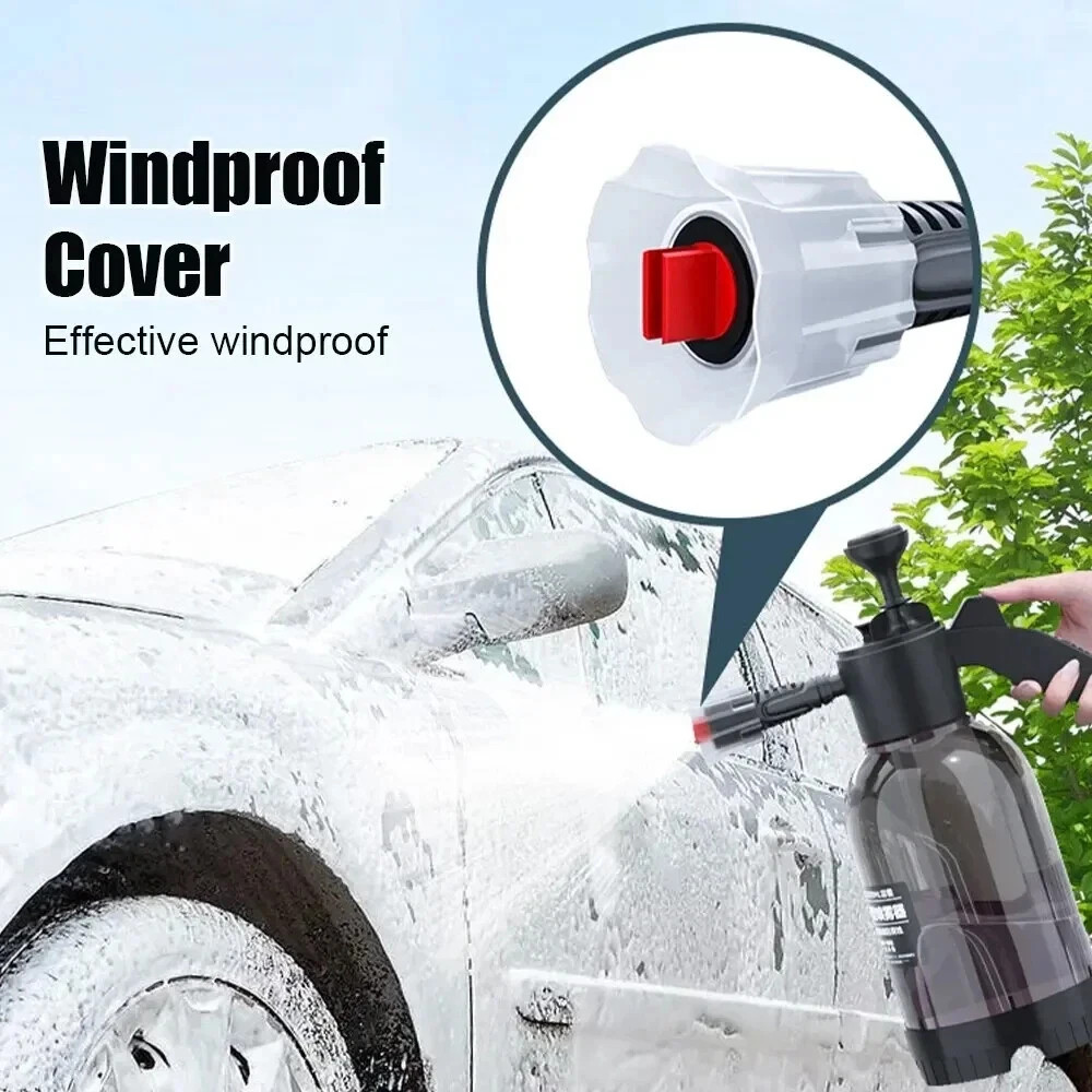 2L Car Cleaning Wash Foam Lance Cannon Hand Pump Foam Sprayer Gun Soap Bottle**