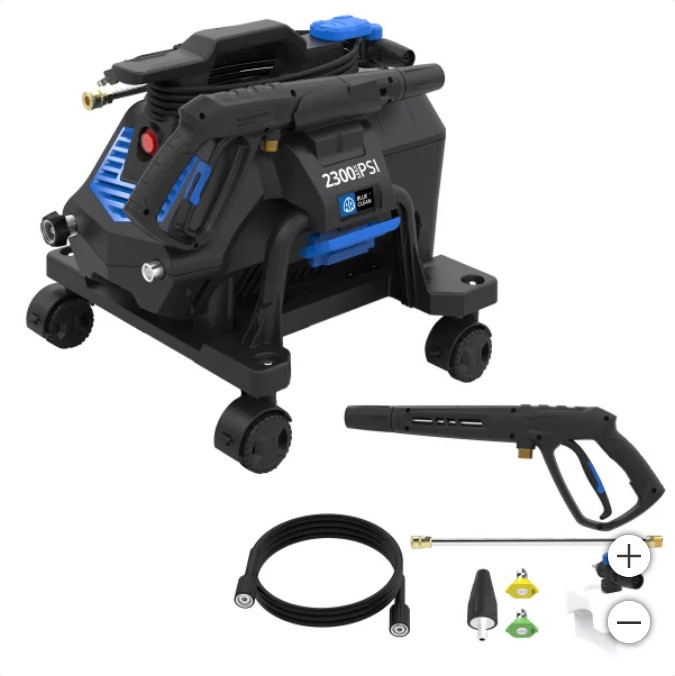 AR Electric Pressure Washer MAXIMUM 2300 PSI 1.3 GPM for CAR POWERSPORT WASHING