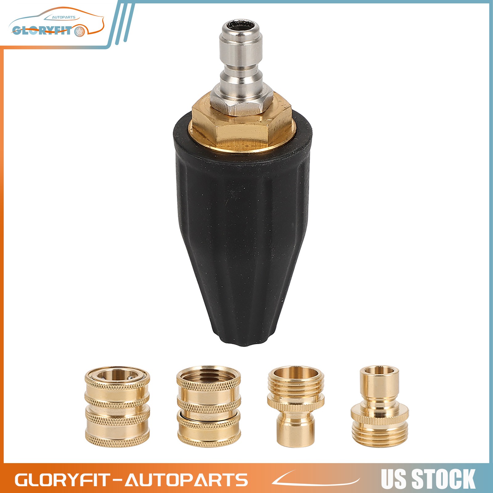 4000-5000PSI Turbo Nozzle Pressure Washer 4.0GPM Rotating Turbo Nozzle
