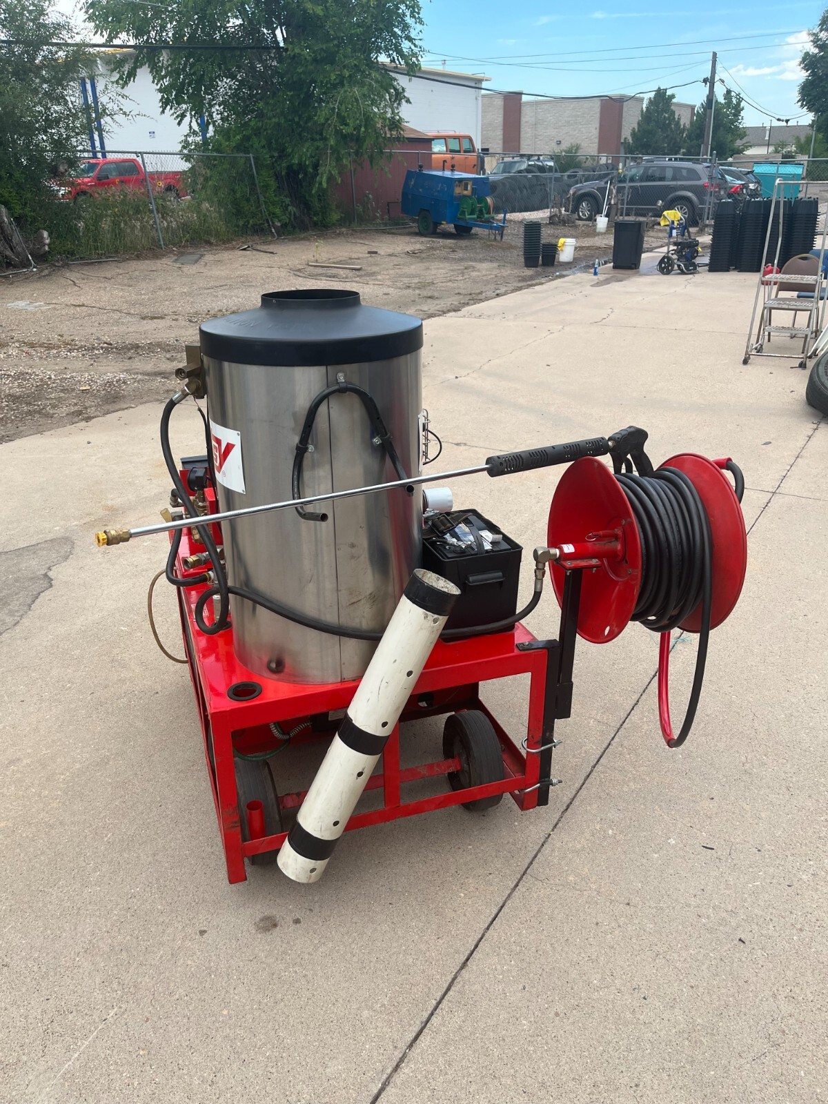 Hotsy 1260ss Power Washer with Cart