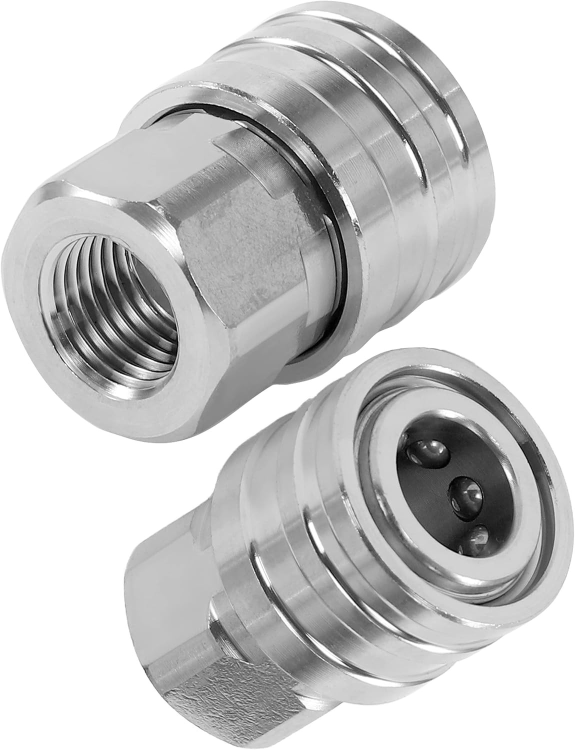Durable Stainless Steel 1/4″ Quick Connect Pressure Washer Fittings – 5000 PSI