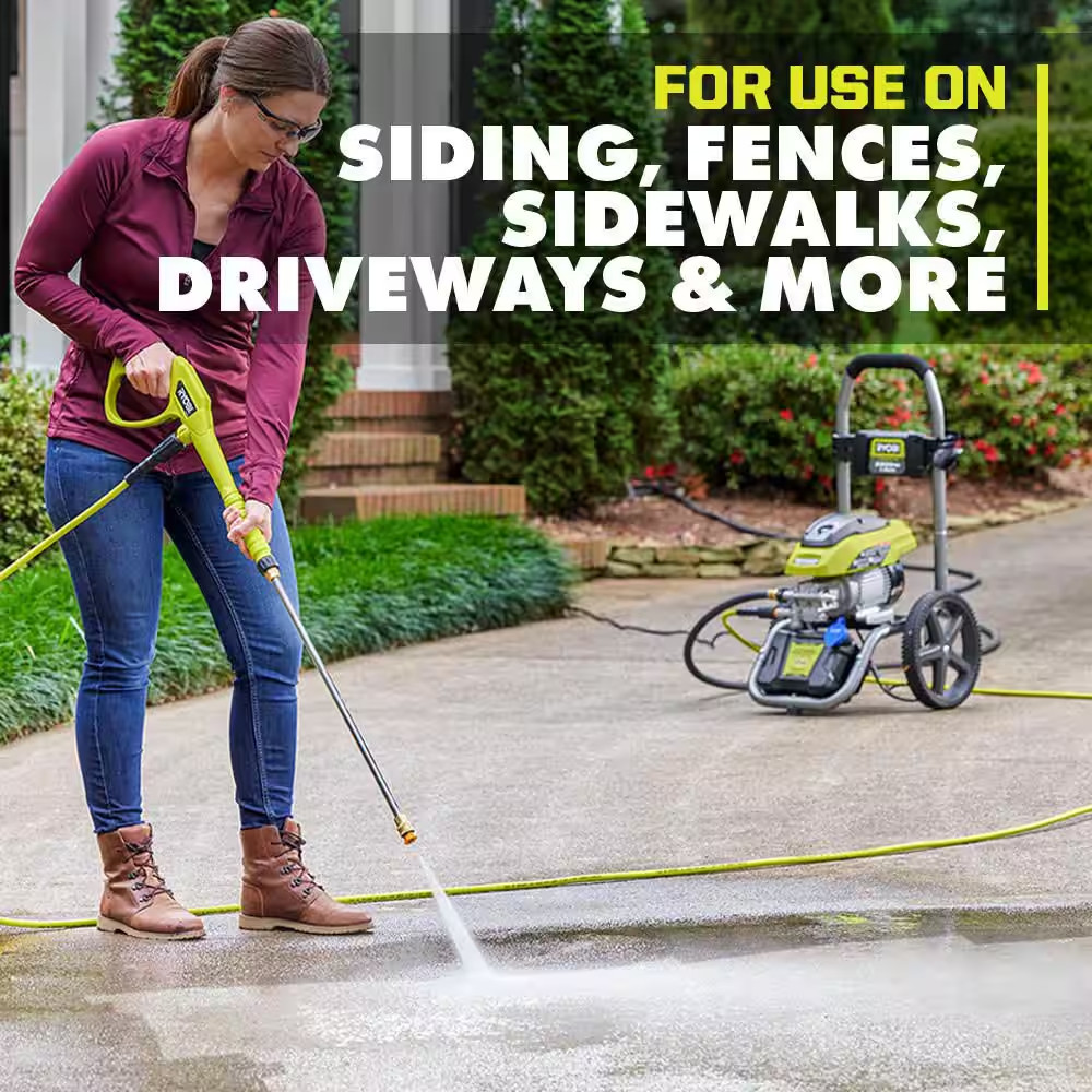 2500 PSI 1.2 GPM Cold Water Electric Pressure Washer and 12 In. Surface Cleaner