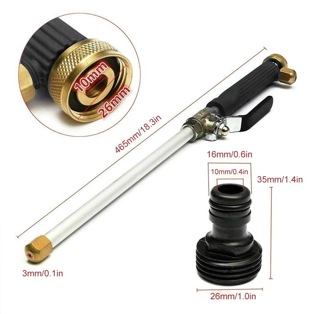 High Pressure Power Washer Water Spray Gun Hose Attachment Jet Sono Jetsono Styl