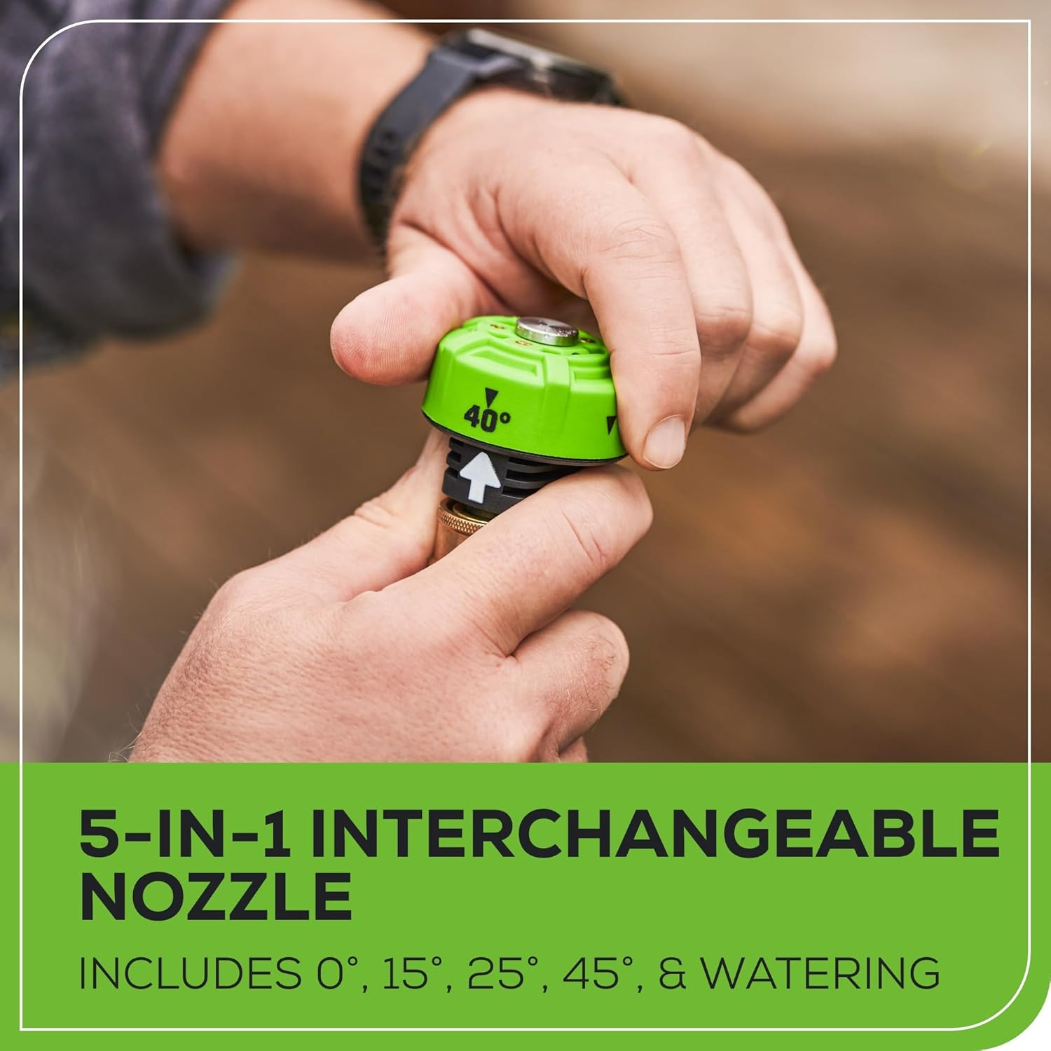 40V (600 PSI 0.8 GPM) Power Cleaner, 2Ah USB Battery and Charger Included