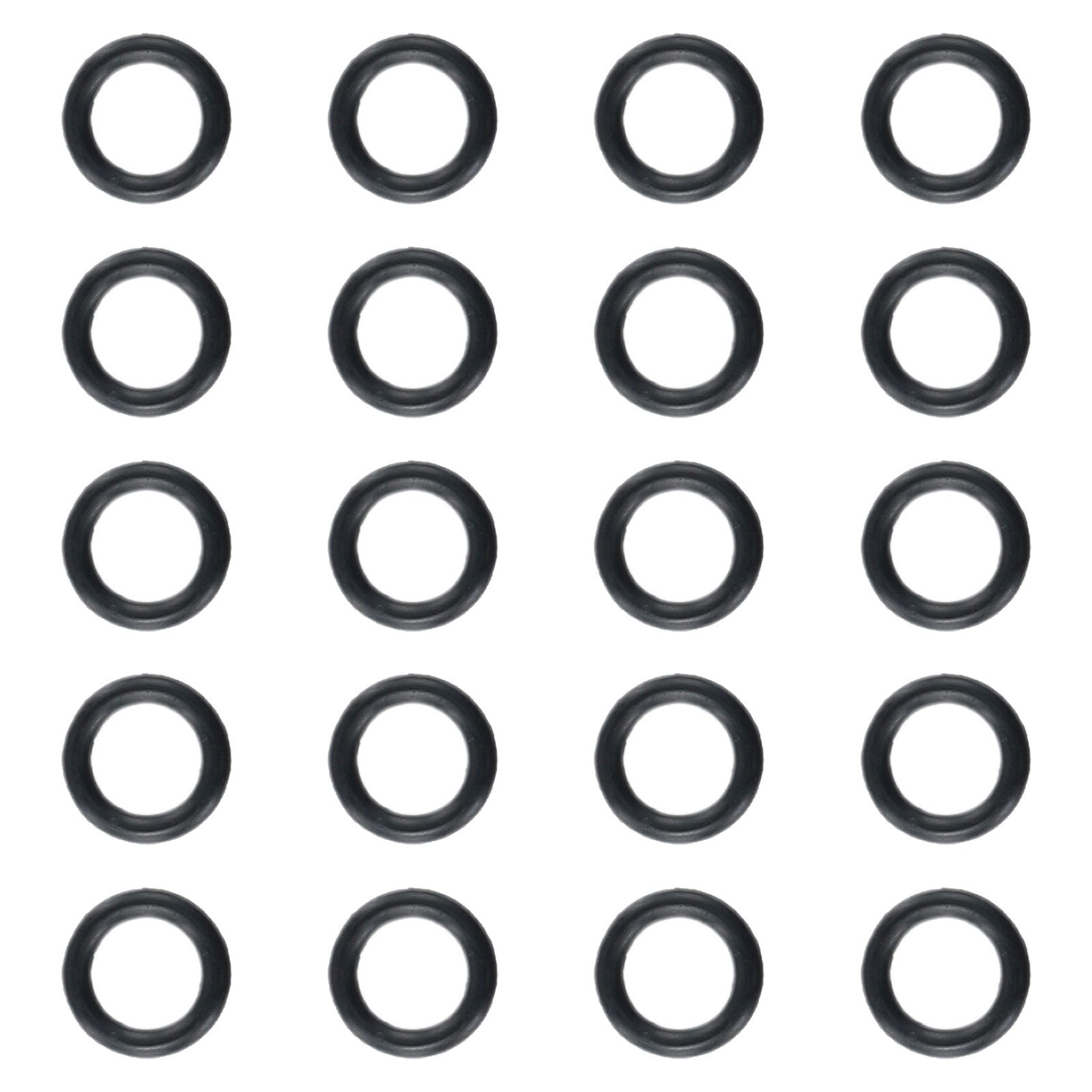 1/4 O-Rings 20 Pcs Exquisite Pressure Washer Accessories Rubber Solid None