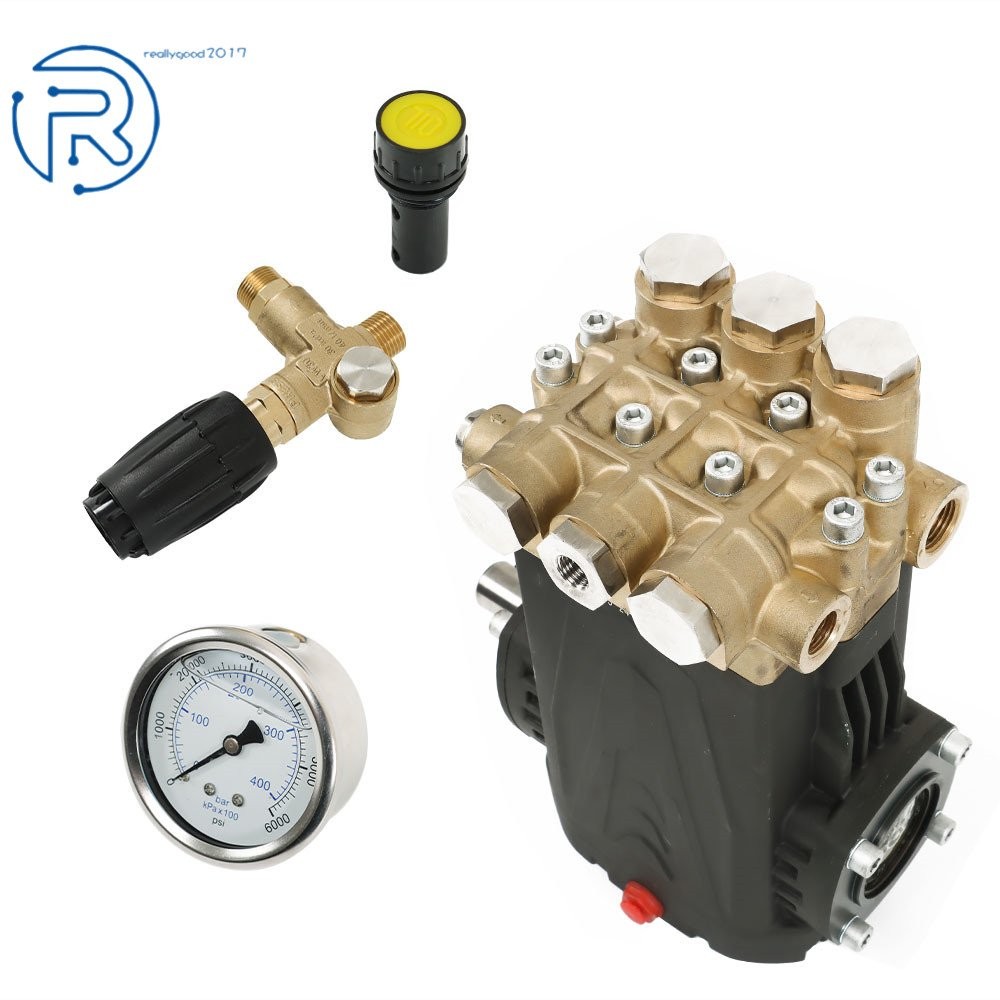 5.6 GPM General Right Shaft 3500 PSI Pressure Washer Pump 4.5 HP Belt Drive US