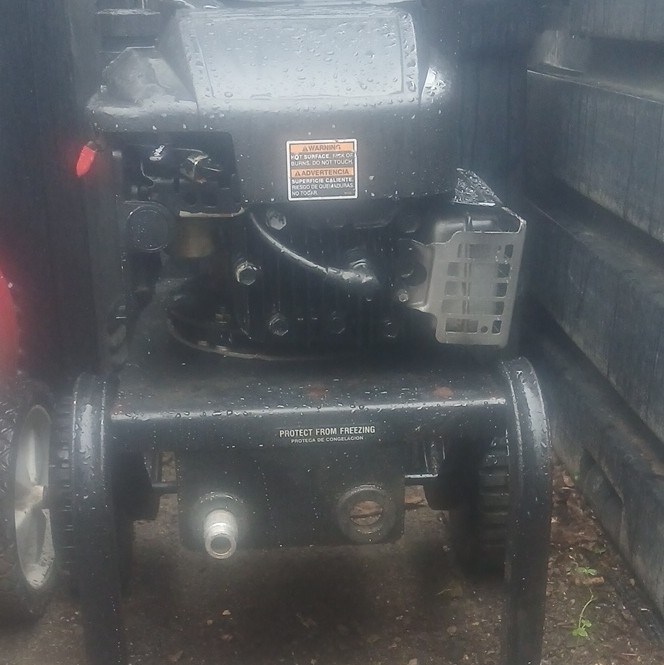 Ex-Cell 2100 PSI 2 GPM Cold Water Gas Pressure Washer 420cc 6HP Wheels