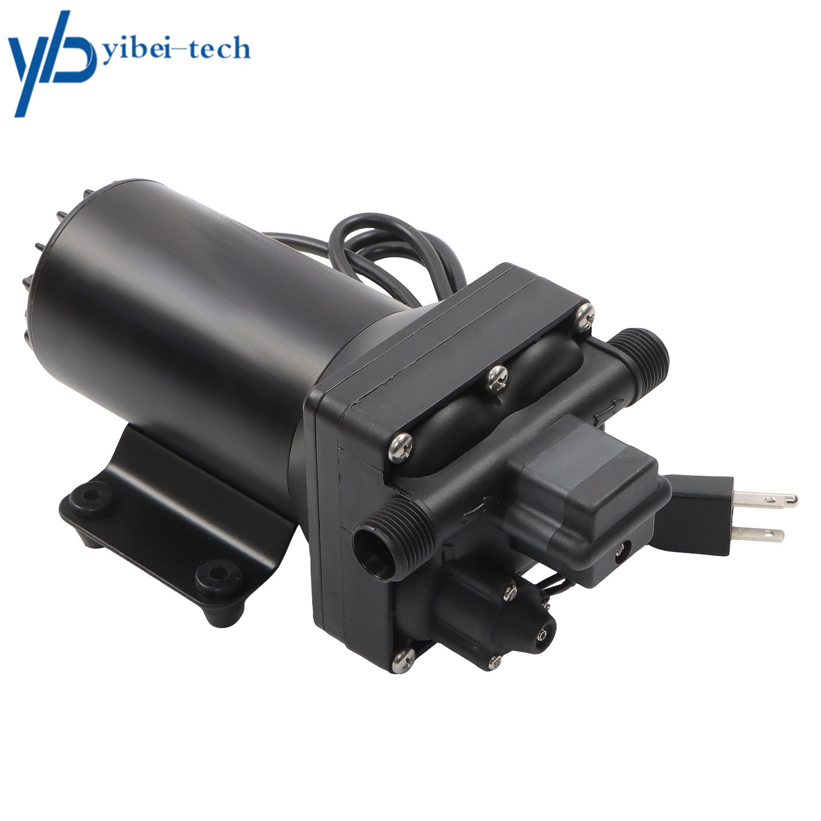 For House 75PSI 5.5GPM Water Pressure Booster Diaphragm Pump 4-chamber 110V AC
