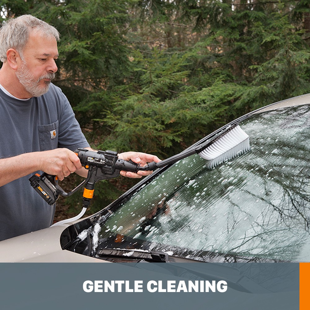 WORX WA4048 7″ Hydroshot Cleaning Brush Attachement Accessory