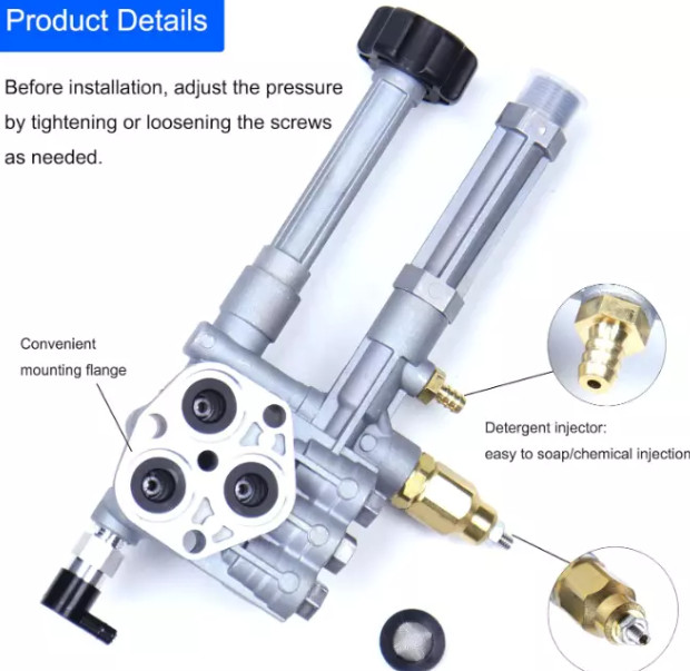 92841730 92840020 2800 Psi Pressure Washer Pump For Craftsman 580.752501 126T02