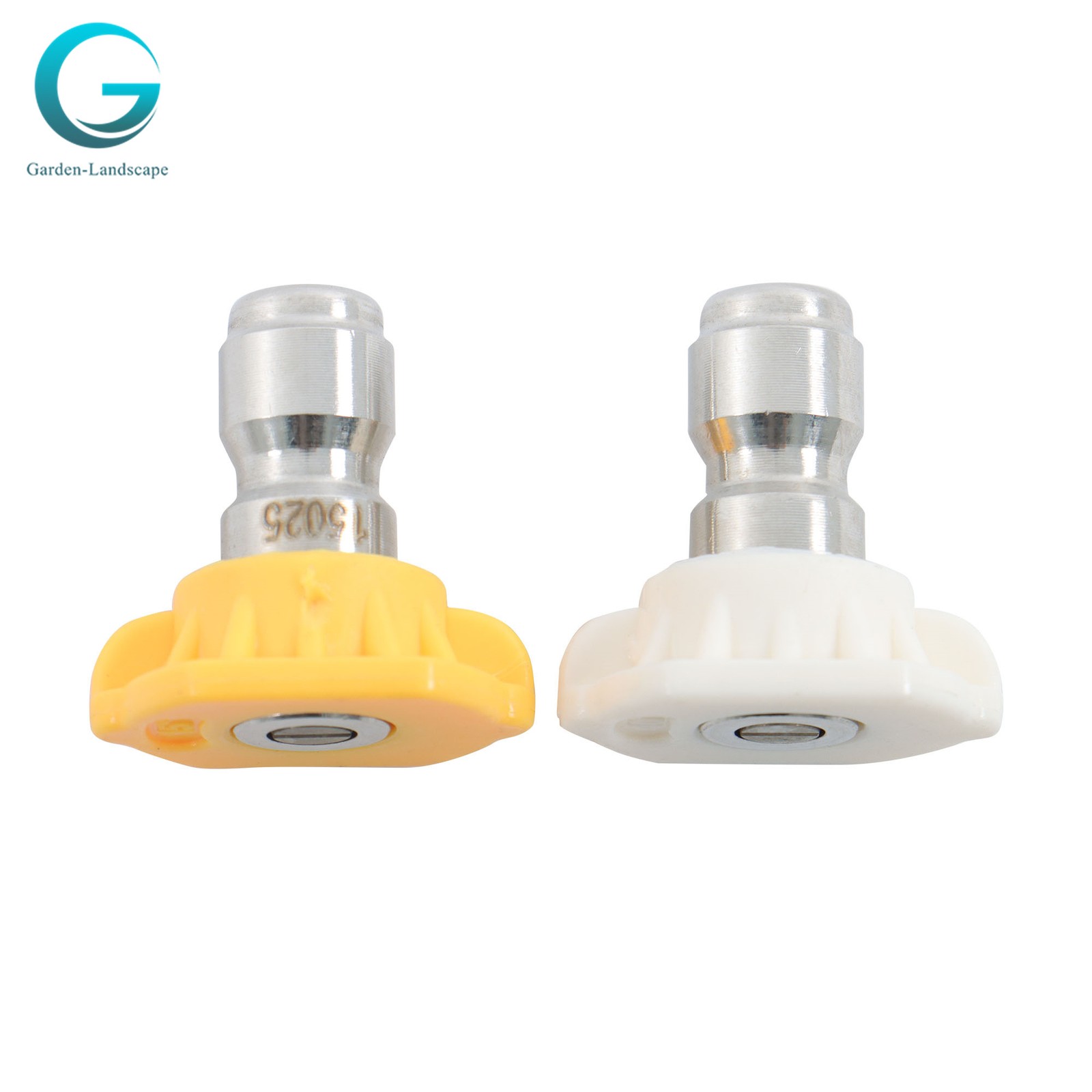 3600 Psi 1/4 Inch Rotating Turbine Nozzle Set High Pressure With 5 Spray Nozzles