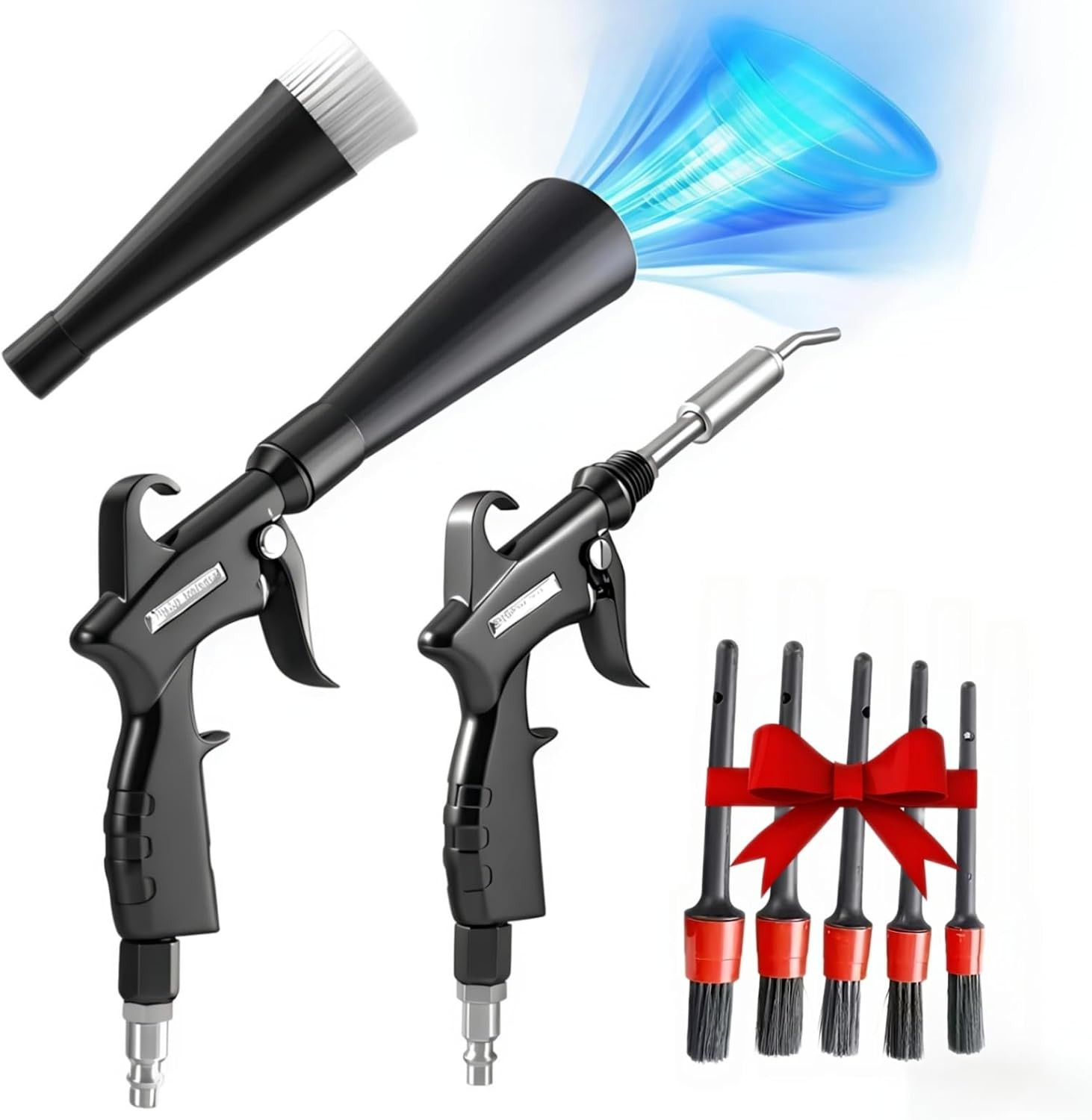 Tornado Detailing Car Cleaning Gun with Metal Nozzle | Interior Drying Air Gun |
