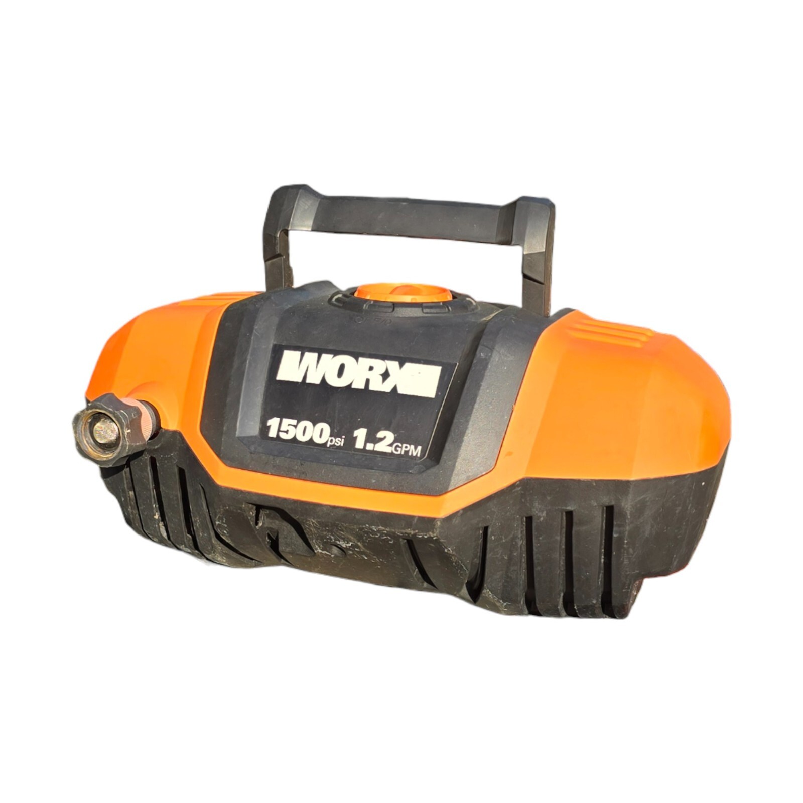 WORX WG601 1500 PSI 1.2 GPM Electric Pressure Washer 13A, with Multiple Nozzles