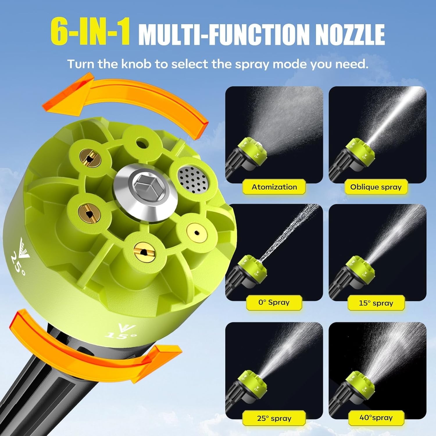 Effortless Cleaning with Cordless 1200 PSI Pressure Washer, 30 Speed Control