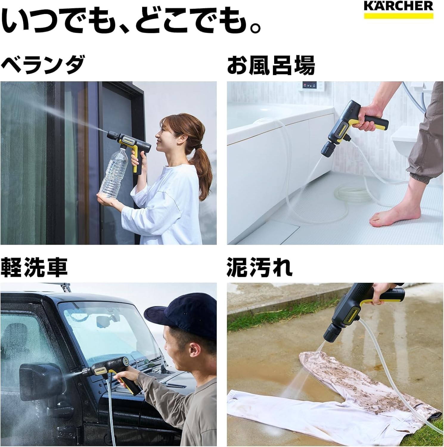 Karcher Cordless High-Pressure Washer OC Handy Compact Plus CB
