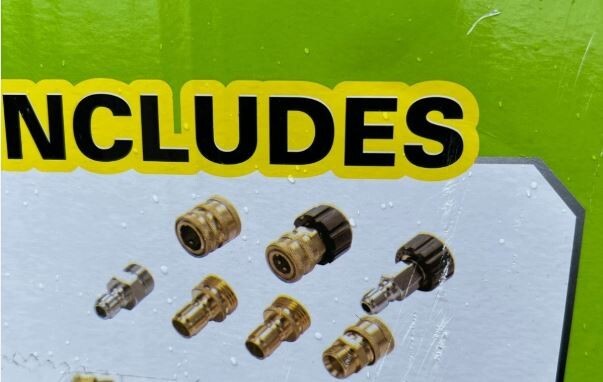 Greenworks Pressure Washer 7 Piece 3/8″ Quick Connect Kit