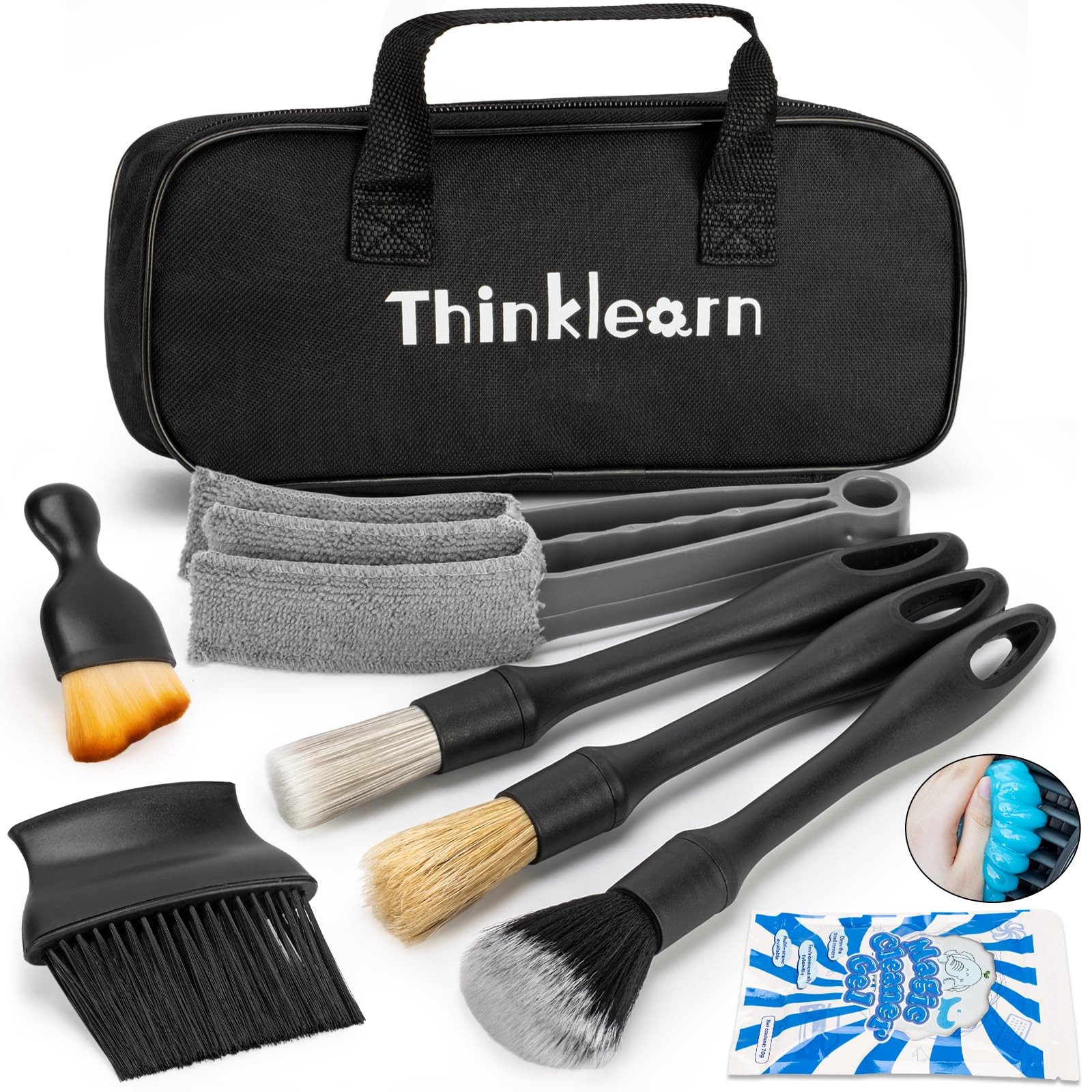 ThinkLearn Car Interior Detailing Kit, Cleaning Kit Interior, Including…