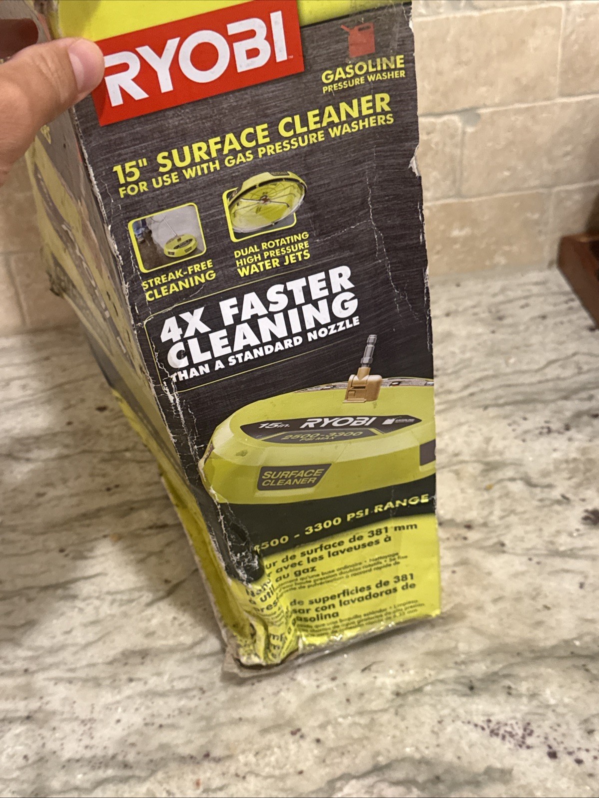 Ryobi RY31SC01 15 inch 3300PSI Surface Cleaner