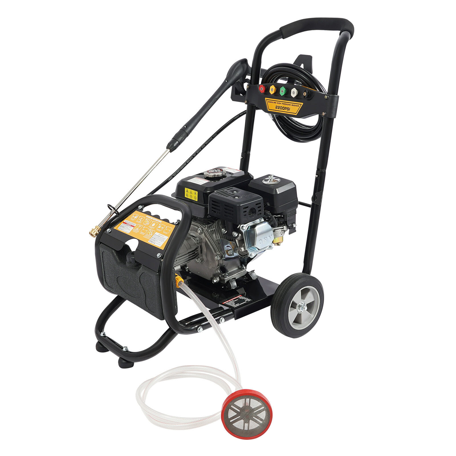 Gasoline High Pressure Washer Gasoline Washer with Hose Cleaner Tool 7HP 3400RPM