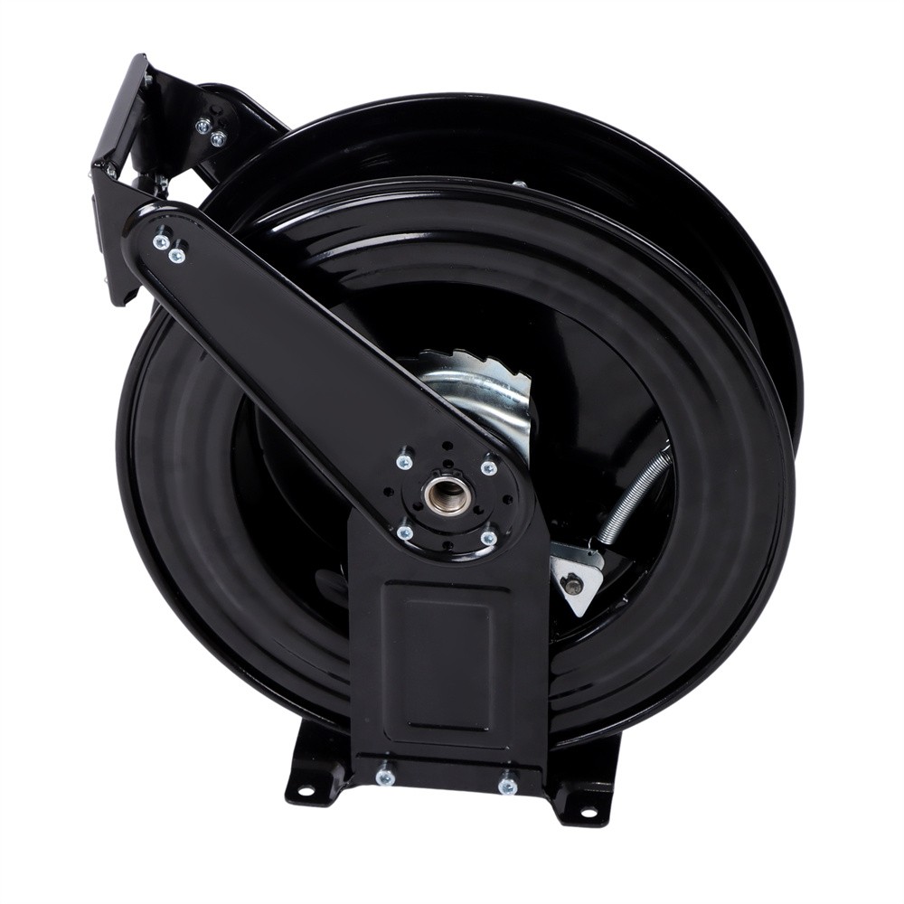Auto-Retractable Pressure Washer Hose Reel 50FT x 3/8″ 4000 PSI Heavy Duty