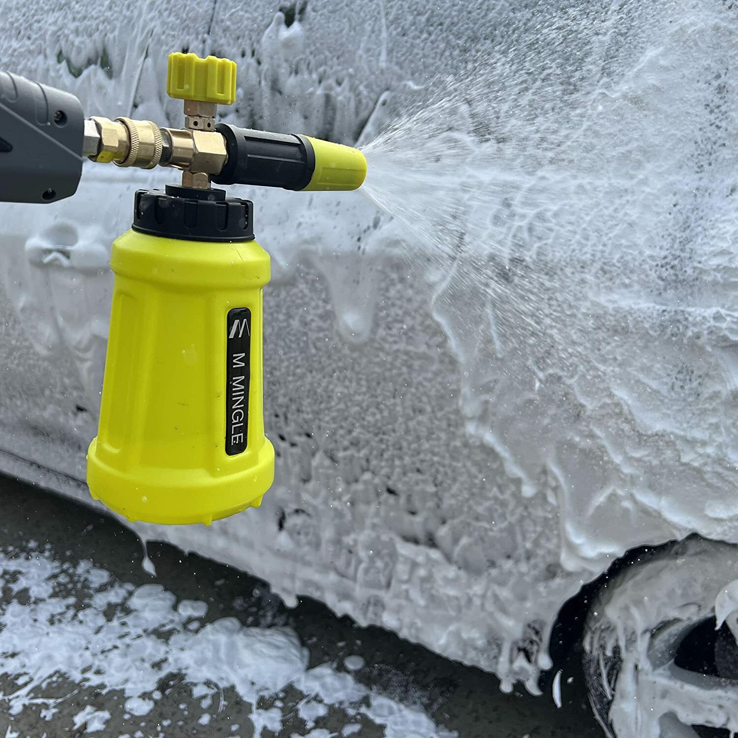 Snow Foam Lance Cannon Soap Bottle Sprayer for Pressure Washer Gun Jet Car Wash