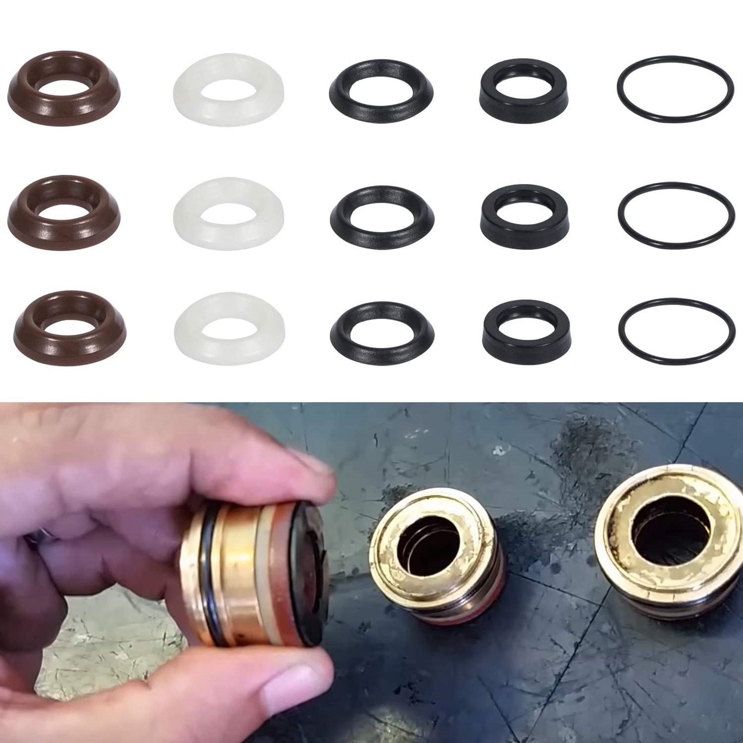Packing Kit Pressure Washer Pump Seal Repair Accessory Kit 5019006400 Comet ZWD