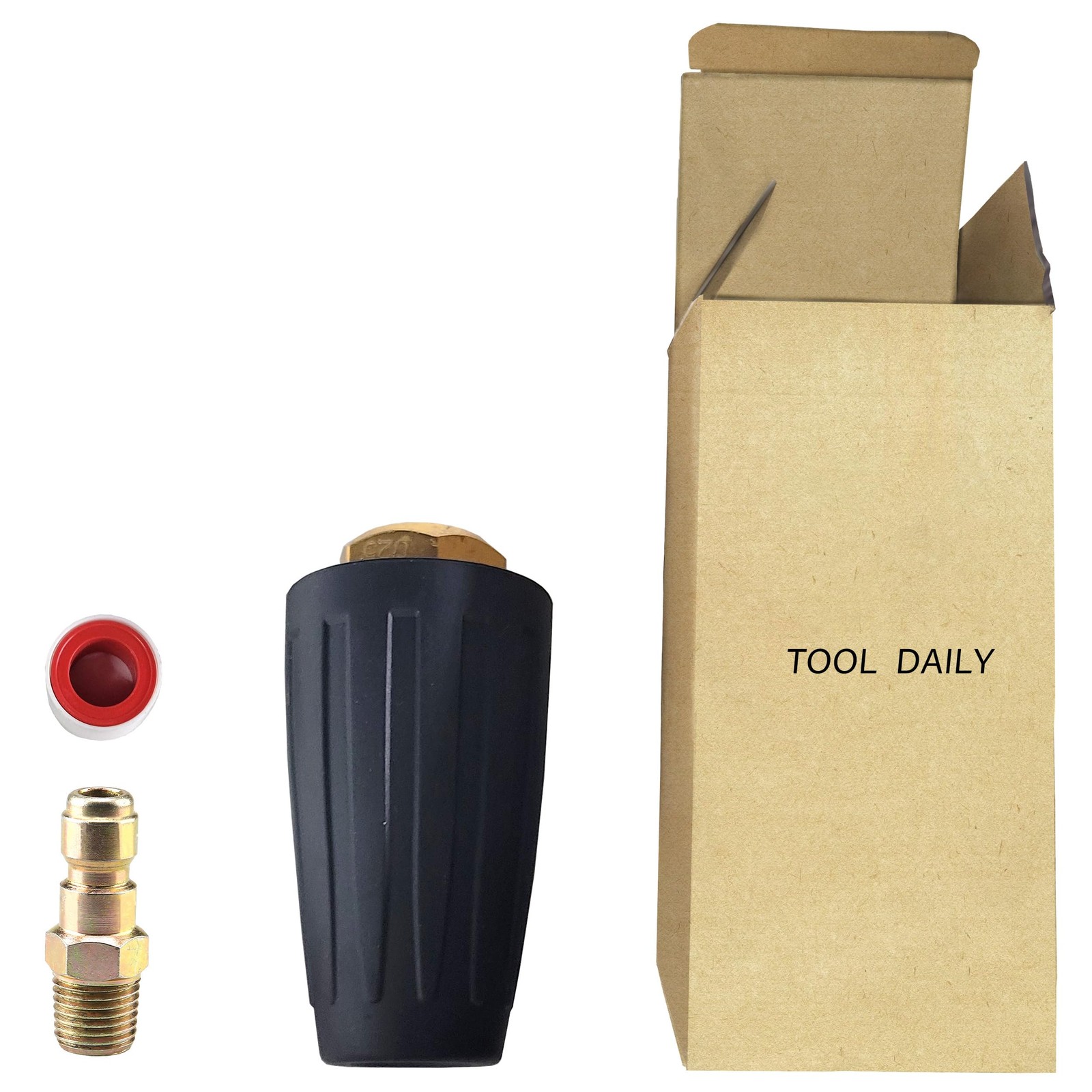 Quick Connect Turbo Nozzle, 2500 PSI, Universal, Cold Water Pressure Washers