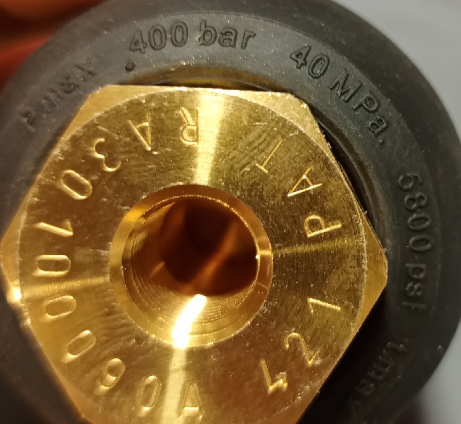 Turbo Nozzle 5800 PSI P. Max .400 Bar