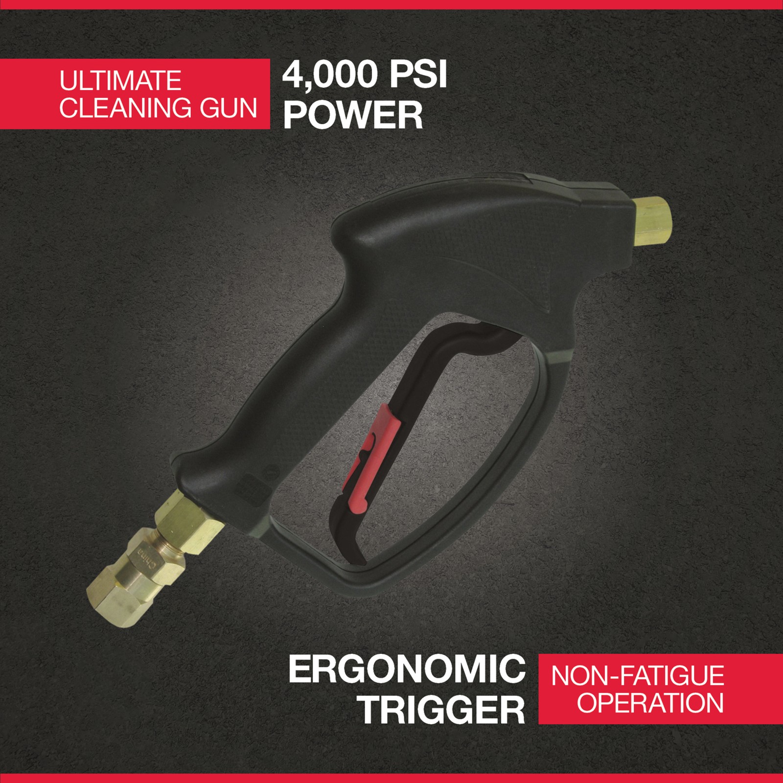 NorthStar High-Pressure Trigger Gun with Swivel, 4000 PSI, 8 GPM