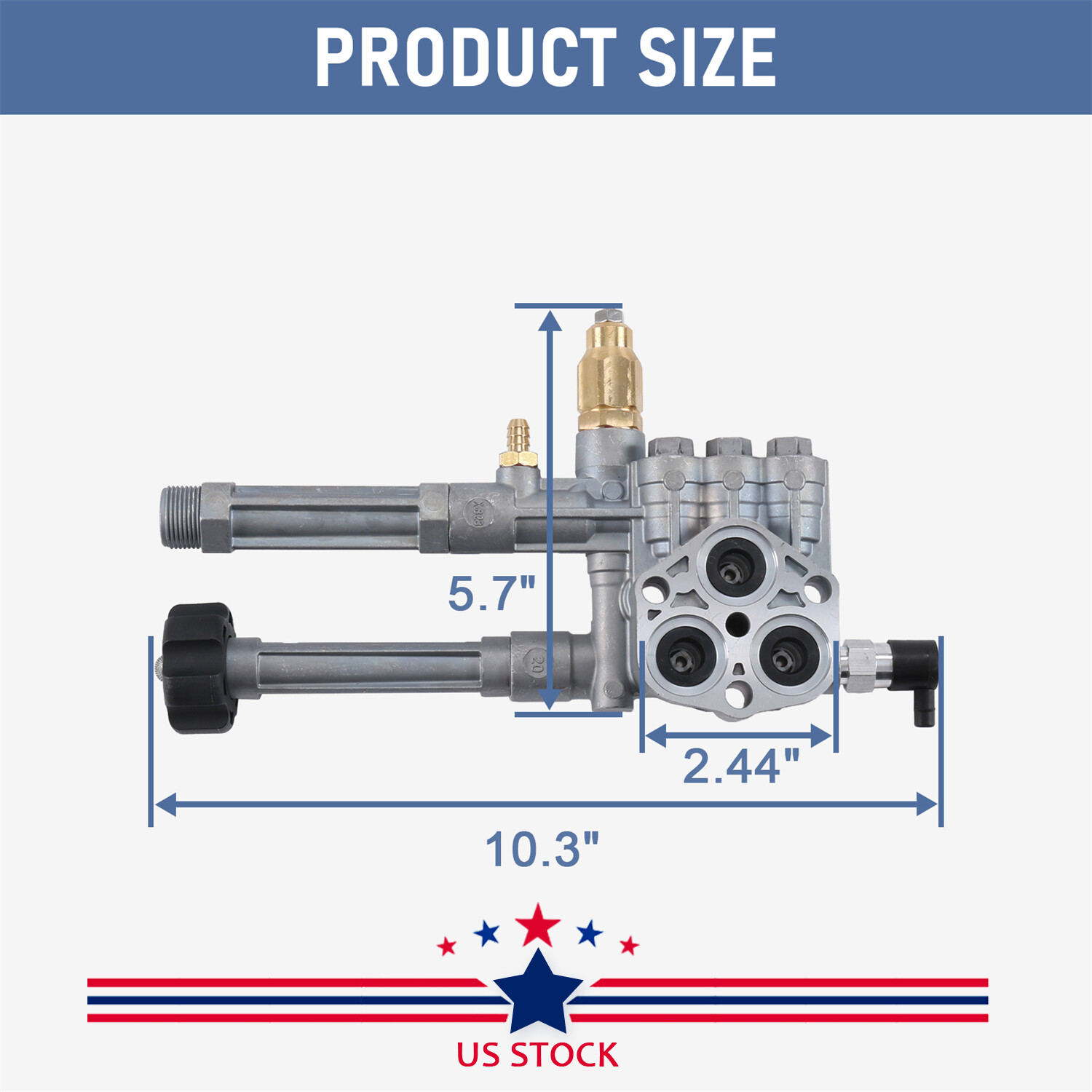 Complete Pressure Washer Pump Head Assembly For RMW and SRMW Pumps AR42518