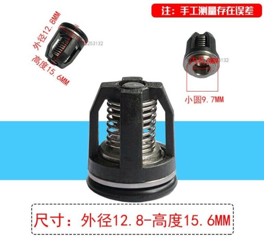 3PCS Check Valve Repair Kit Power High Pressure Car Washer Pump Head