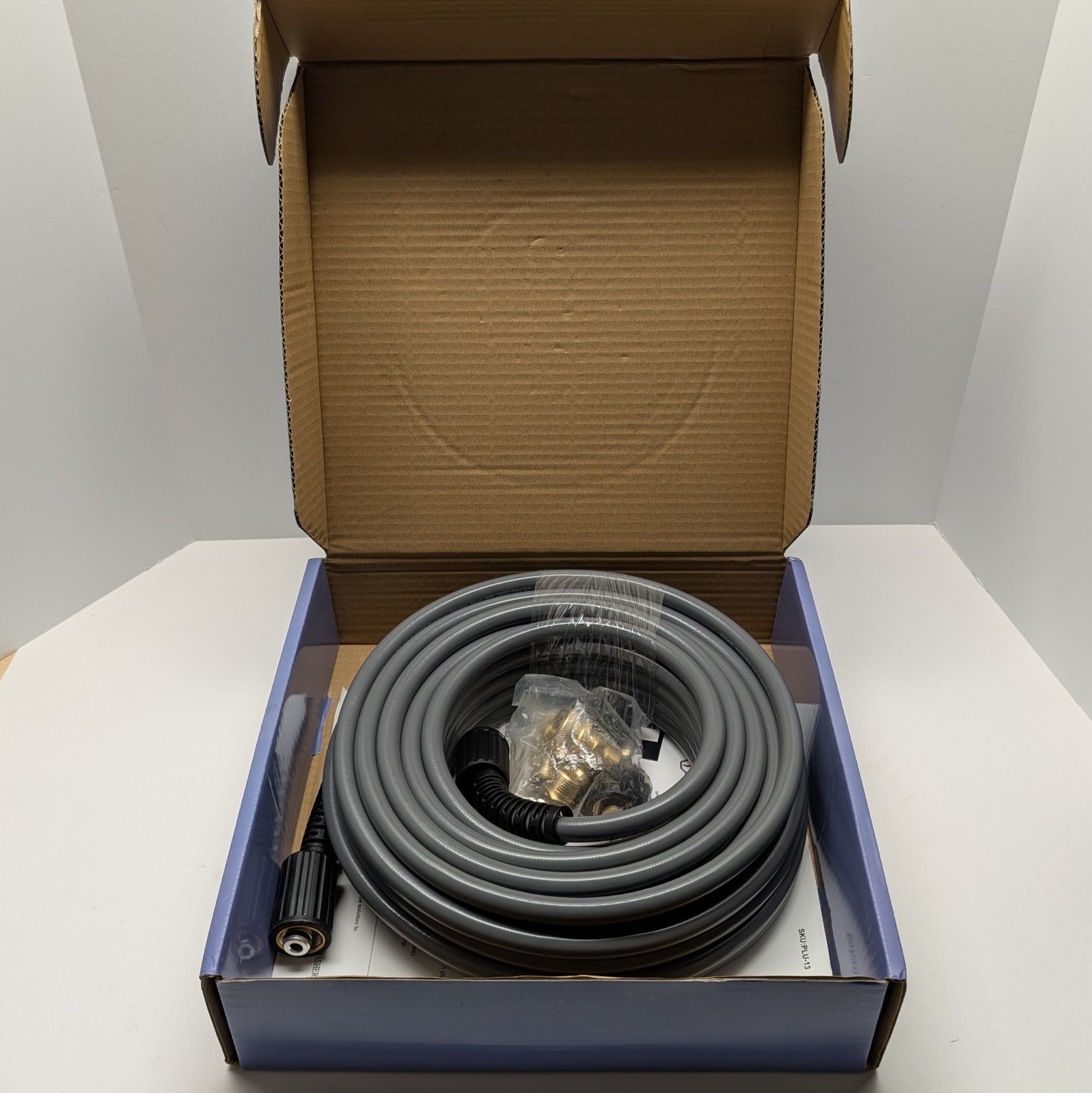 RIDGE WASHER Pressure Washer Hose 50 FT, 1/4 Inch for Most with M22 14mm Fitting