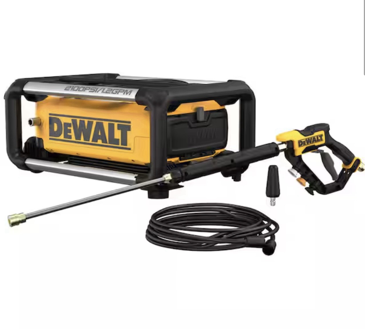 💥NEW SEALED BOX💥DEWALT DWPW2100 1.2gal 2100 PSi COLD WATER PRESSURE WASHER