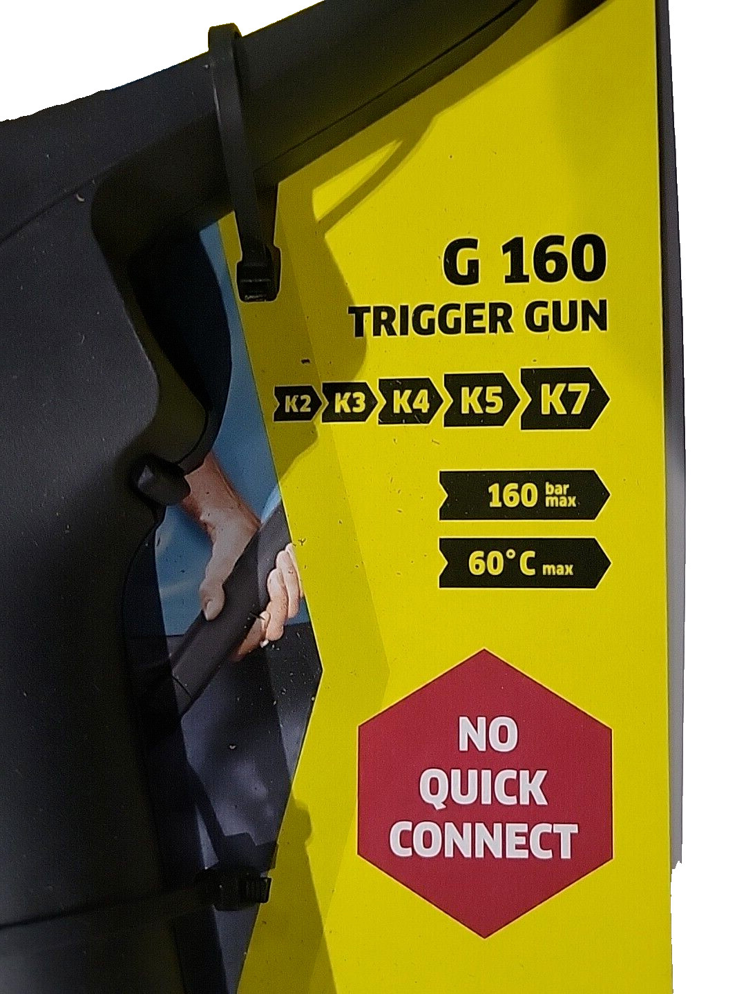 KARCHER Replacement Trigger Gun With Black Clip 2.641-959.0 — K2,3,4,5,7 Series