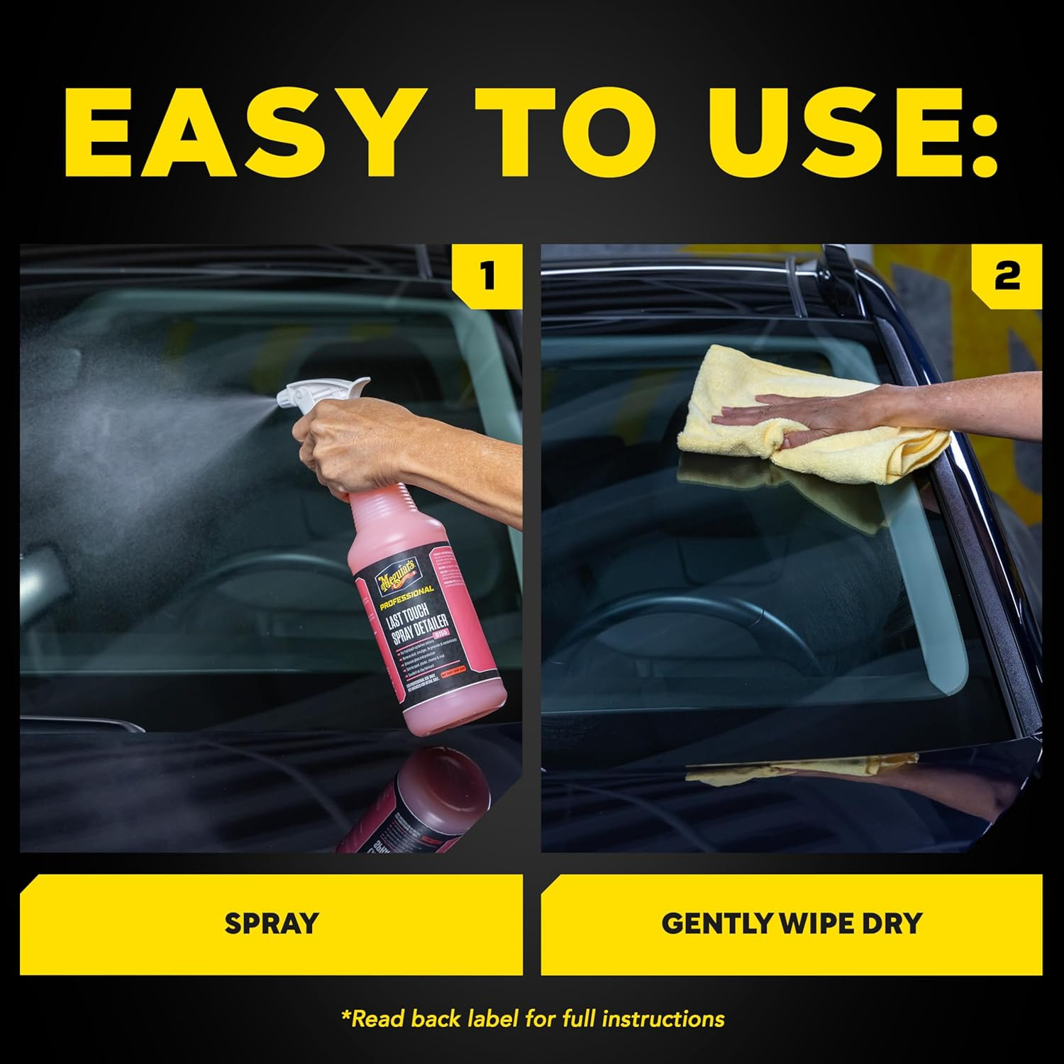 Meguiar’S D15501 Last Touch Spray Detailer, Great for Use as Clay Lubricant
