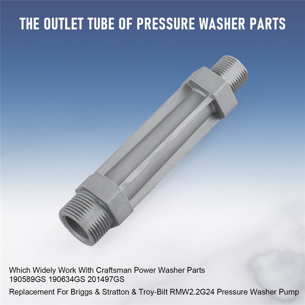 Water Outlet Tube of Pressure Washer Parts For More Pressure Washer Pumps