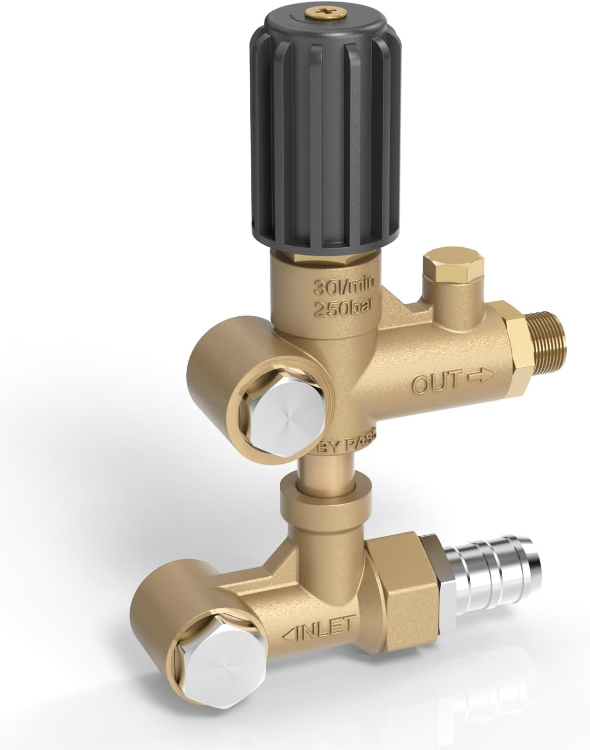 Pressure Washer Pump Unloader Valve for Interpump RG & RGL Series – Compatible w