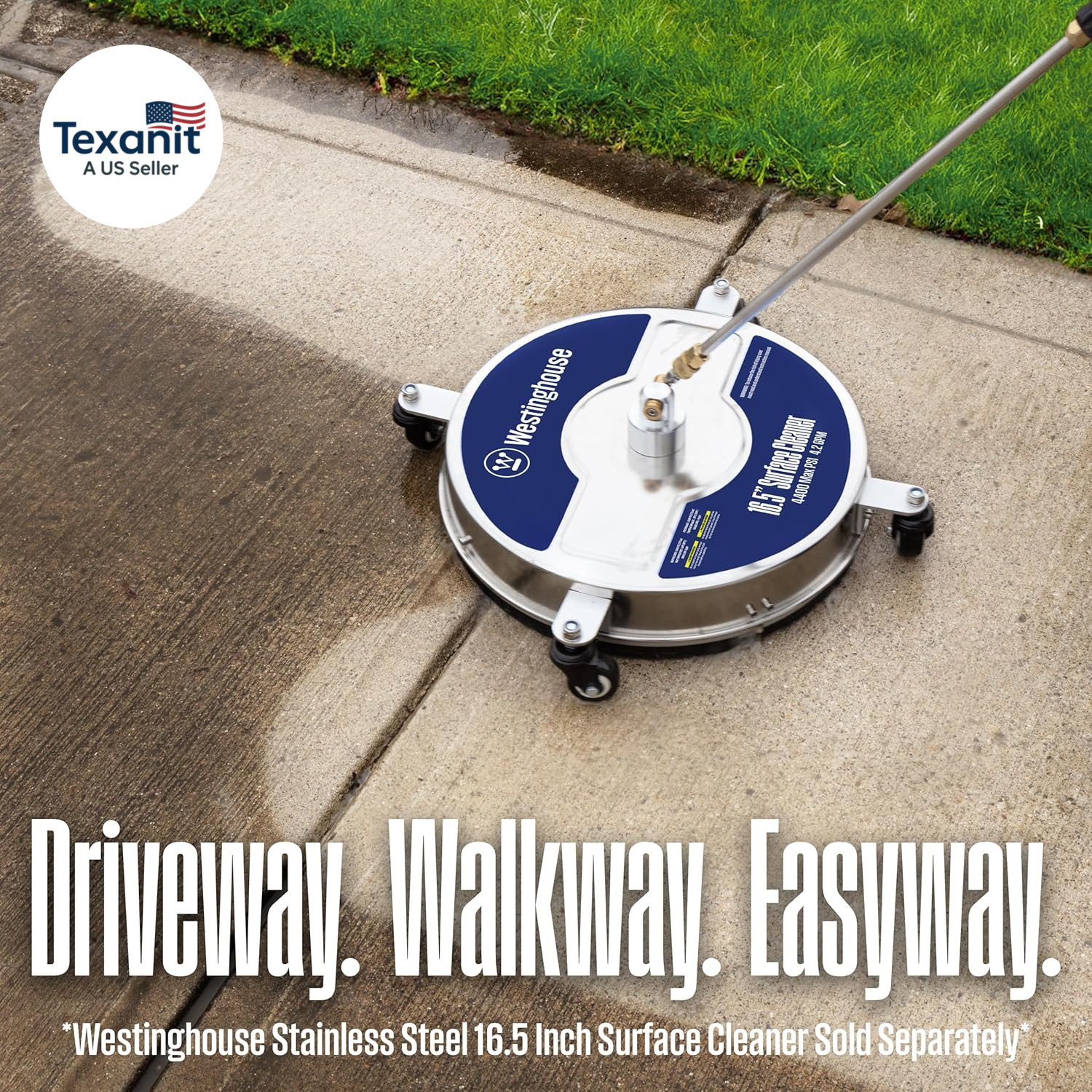 WPX3200 Gas Pressure Washer, 3200 PSI and 2.5 GPM, Onboard Soap Tank, Spray Gun