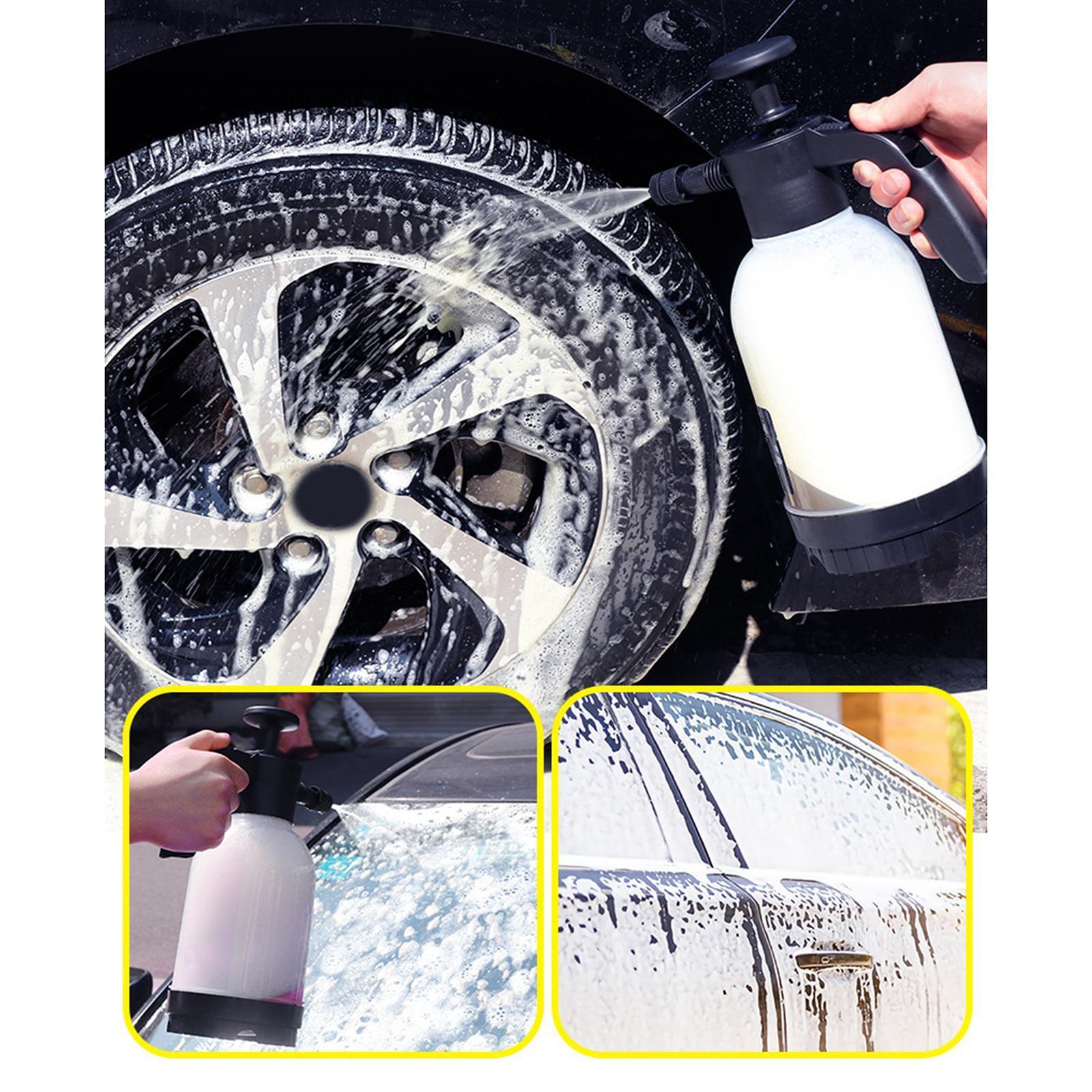 Car Wash Pump Manual Foaming Sprayer Hand Pressurized for House Cleaning