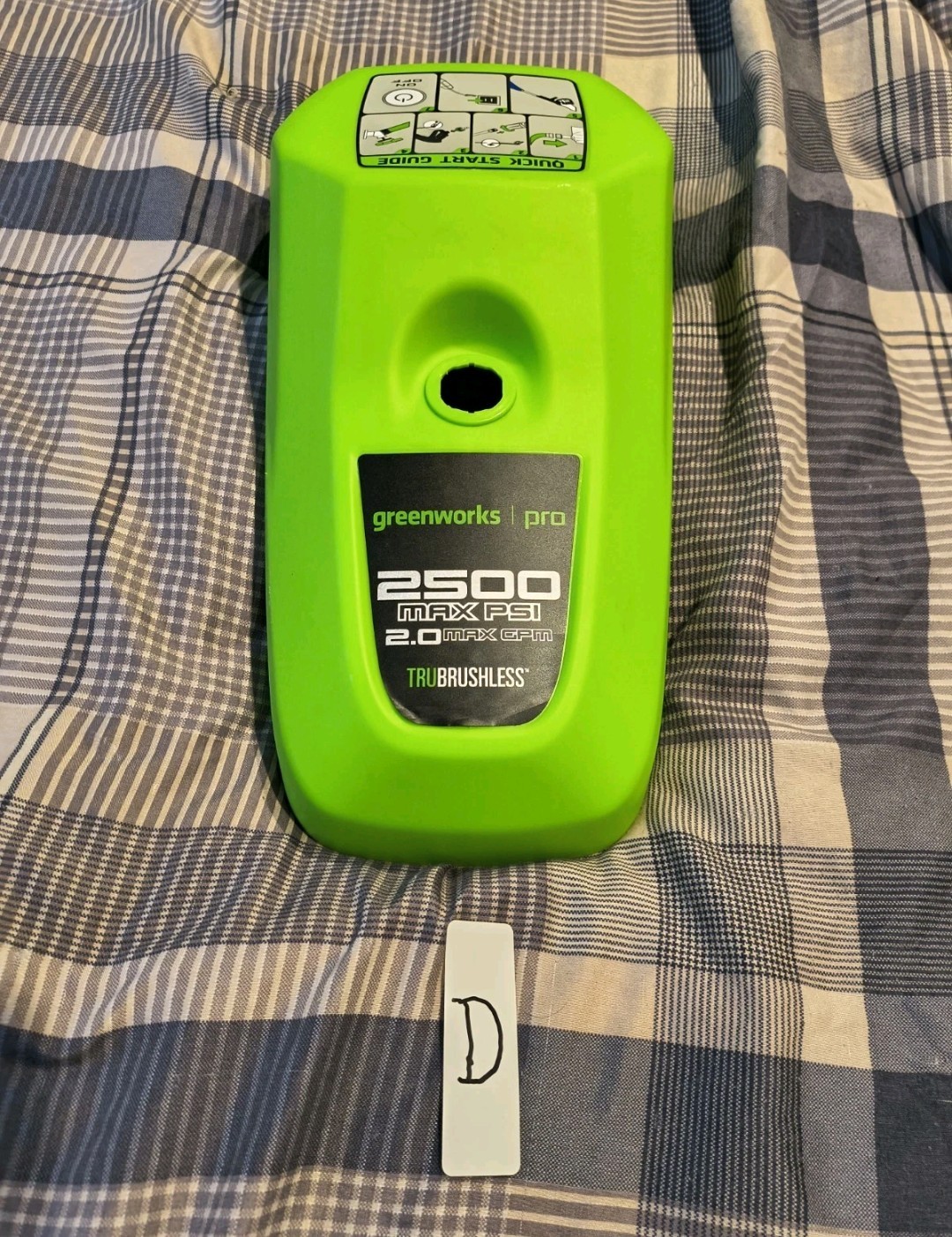 Pump Cover for Greenworks Pro gpw 2500 2500-PSI Electric Pressure washer