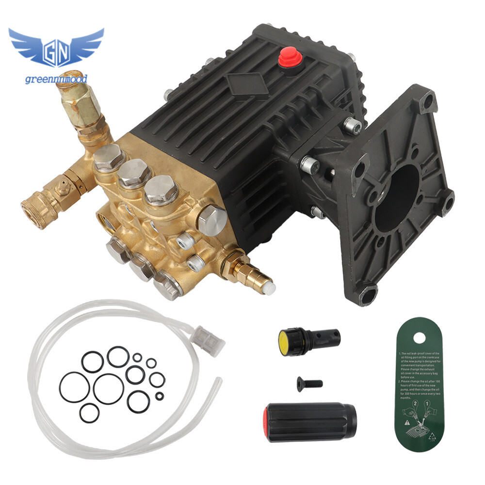 4 GPM Pressure Washer Pump Power Washer Pump 1″ Shaft Horizontal 4400 PSI