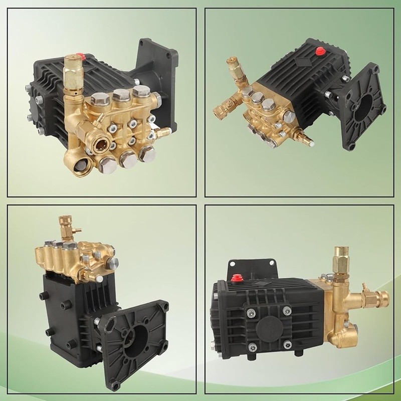 High Pressure Washer Pump 4400 PSI 4 GPM Removable Relief Valve Installation Kit