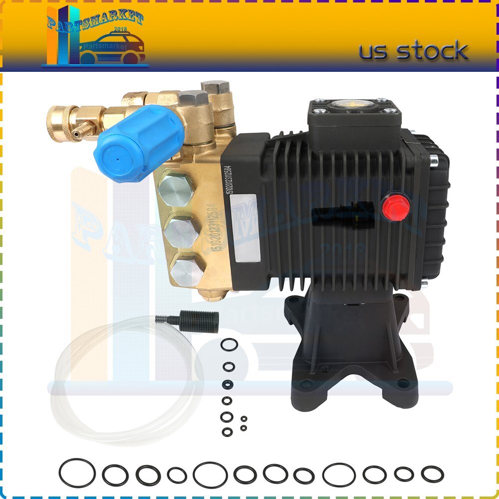 15lpm/4.0gpm 4000 PSI Pressure Washer Pump 1″ Horizontal Shaft for 9hp/13hp/15hp