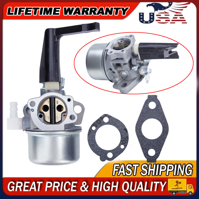 For Briggs & Stratton 5HP 5.5HP 6HP 696065 Tiller Carburetor Carb with Gasket