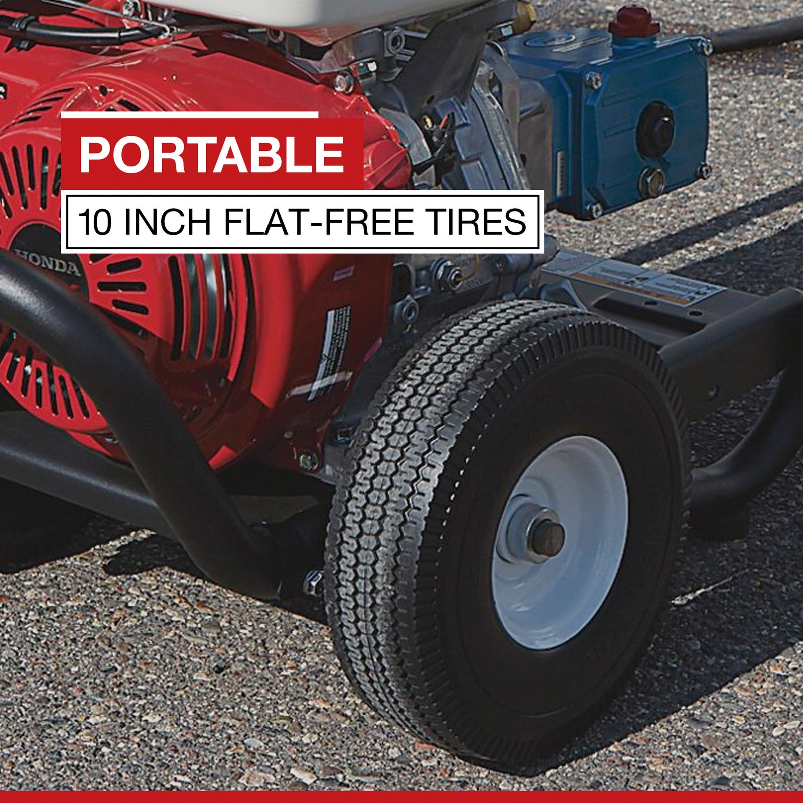 NorthStar Gas Cold Water Pressure Washer, Honda GX390 OHV Engine, 4200 PSI, 3.5
