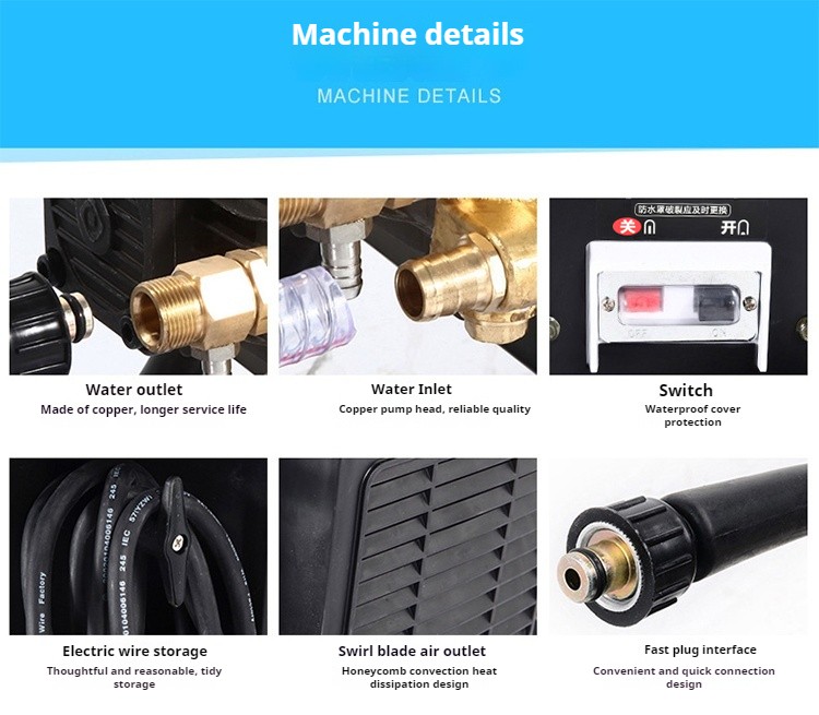 LT-17MB High Pressure Washer Car Wash Machine Water Gun Car Wash Shop