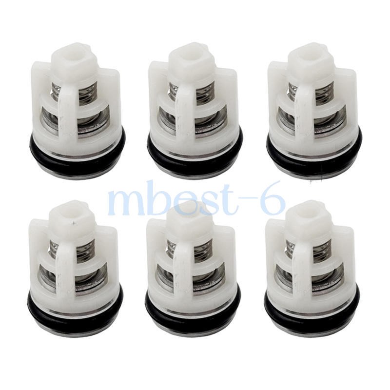 6x Check Valve Repair Kit For Washer Pump Universal OD: 0.5″ Length: 0.65″